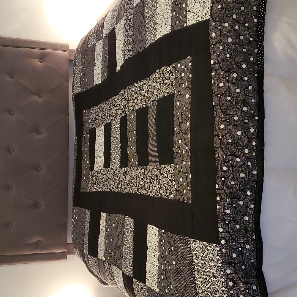 Handmade Quilt - "Midnight Magic"
